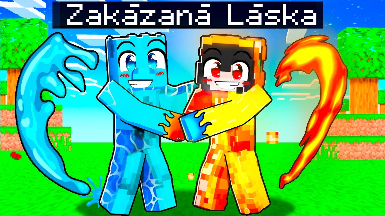 Zakázaná ELEMENTÁLNÍ LÁSKA v Minecraftu!