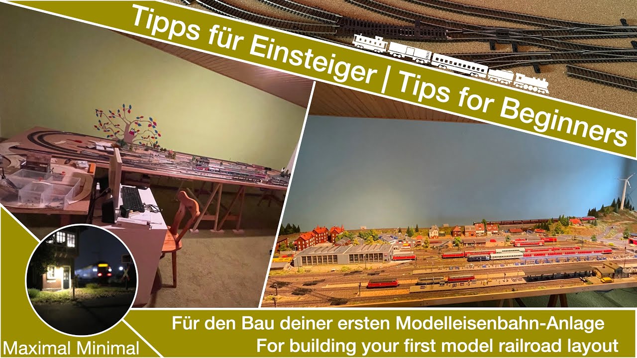 Modelleisenbahn bauen: Diese 5 Tipps h&auml;tte ich als Anf&auml;nger gern fr&uuml;her gewusst 🚂