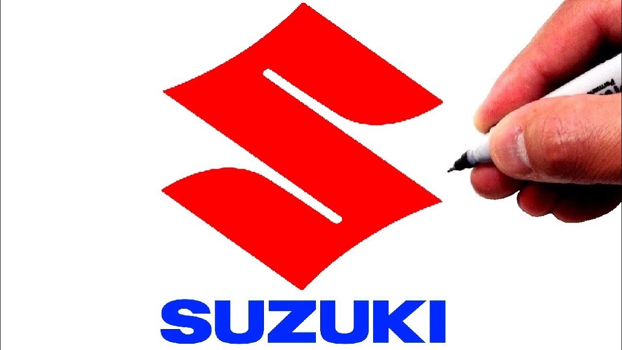 How to Draw the SUZUKI Logo (Famous Car Logos)