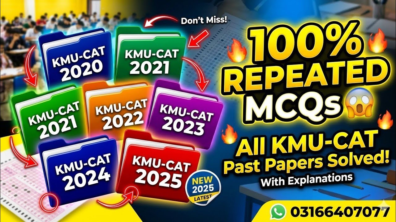Kmucat Apply | KMU-CAT Test | KMU-CAT Past Papers | KMU-CAT 2025 | KMU-CAT 2026