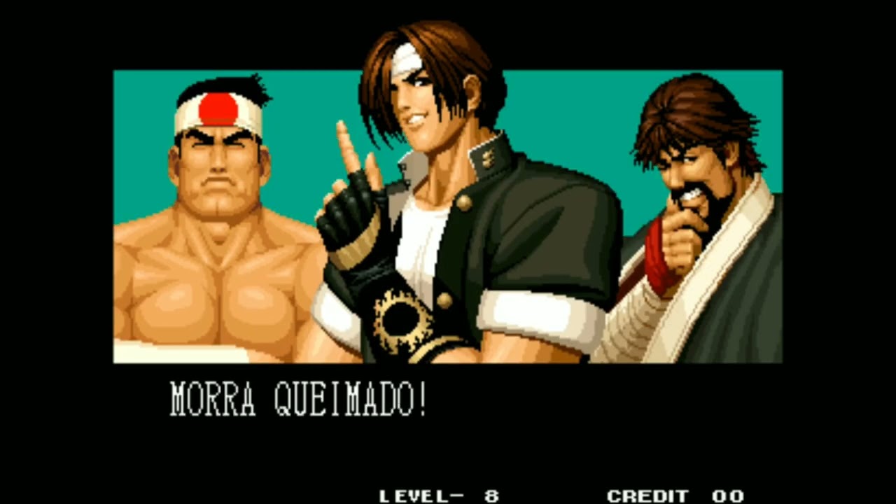 THE KING OF FIGHTERS 95 NEO GEO MVS ARCADE LEVEL 8 GORO DAIMON KYO KUSANAGI SAISYU KUSANAGI