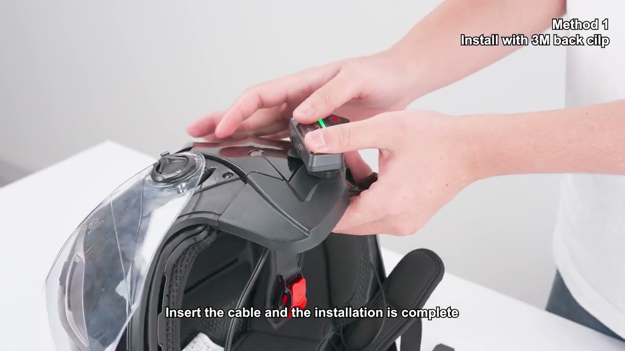GEARELEC-Gmax How to Install On Helmet