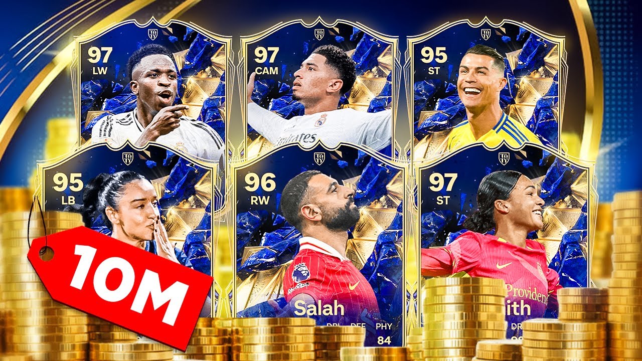 TEN MILLION COIN TEAM OF THE YEAR PACK OPENING- EAFC 25 PACK OPENING