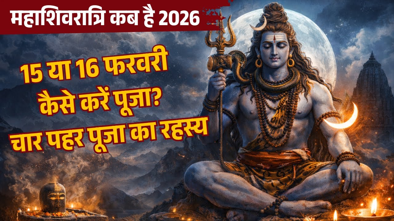 Shivratri kab hai 2026 । महाशिवरात्रि 2026। Mahashivratri 2026 । महाशिवरात्रि कब है 2026 premanandji