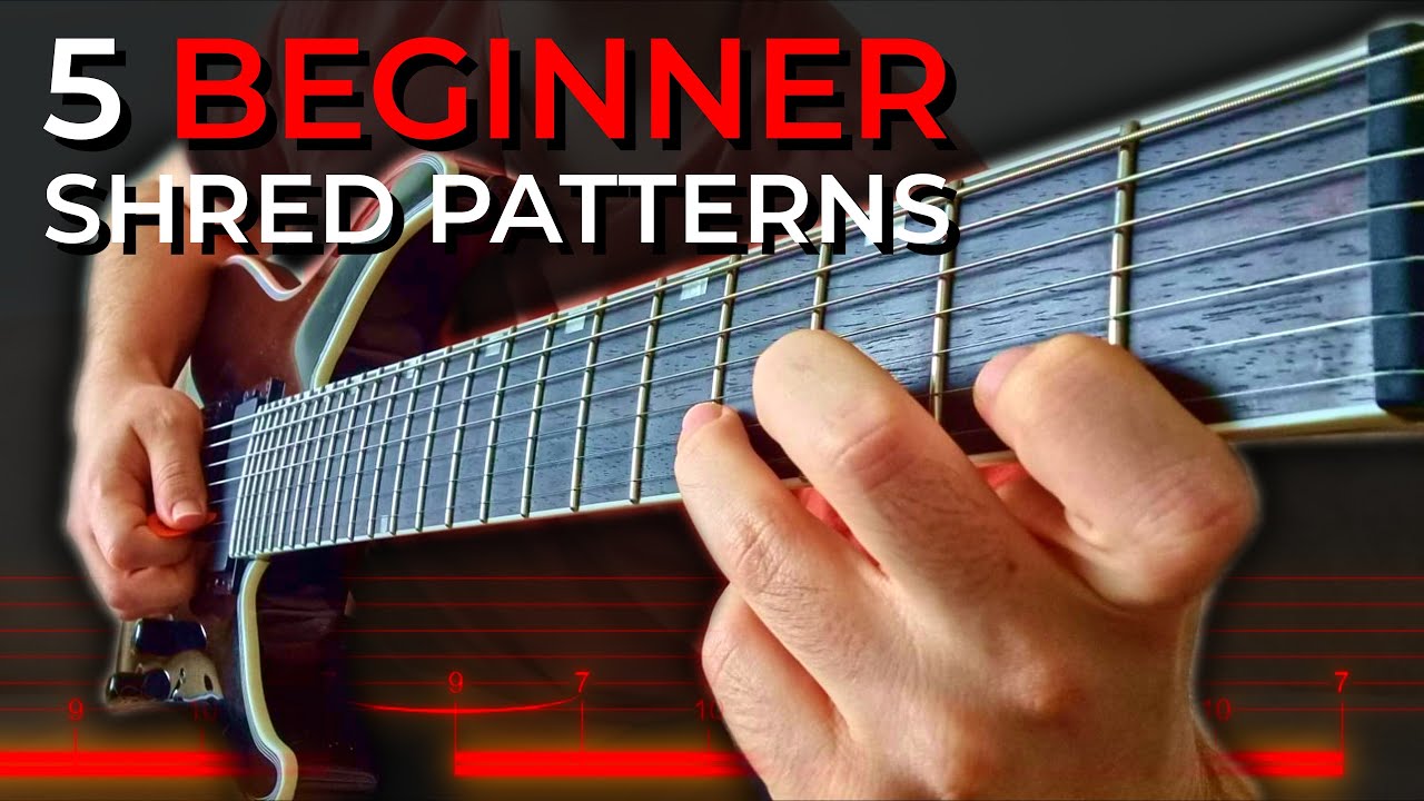 BEST 5 Shred Patterns to Learn to SHRED