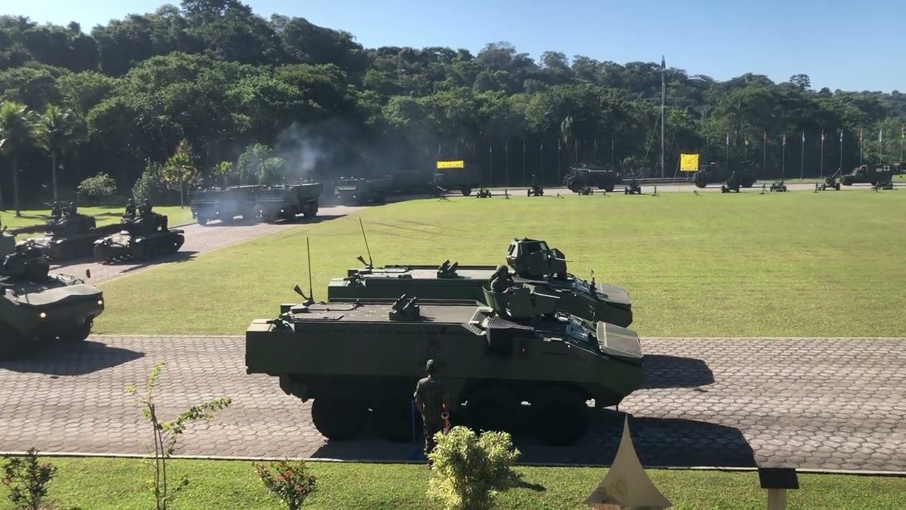 Apresentação e Desfile da Força de Emprego Rápido dos Fuzileiros Navais na MCLAC 2022