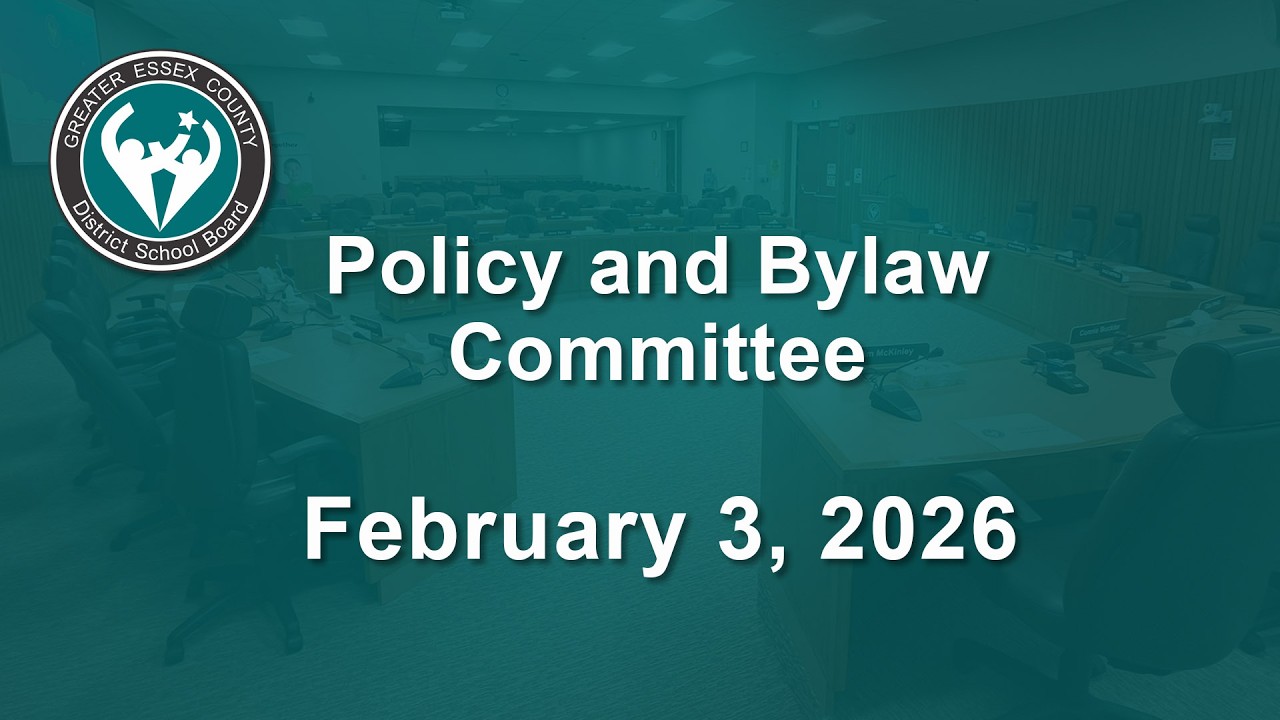 GECDSB - Policy and Bylaw - February 3, 2026