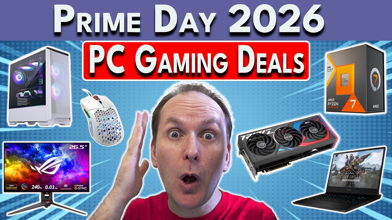 2026 Prime Day Gaming Deals 🚨 GPU Deals, Gaming Monitors, Prebuilts, Laptops & More