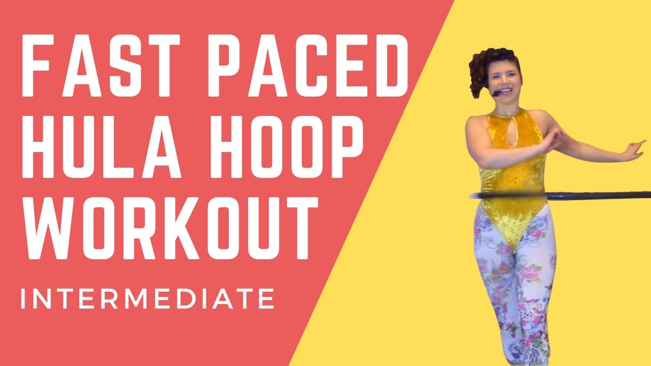 Hula Hoop Dance Workout: 30 minute intense intermediate flow - work those abs!