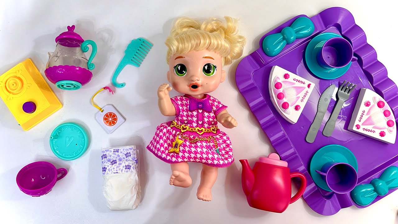 Baby Alive Toys Playset Collection | Satisfying Unboxing Baby Alive Doll Play Set, Pretend Play ASMR