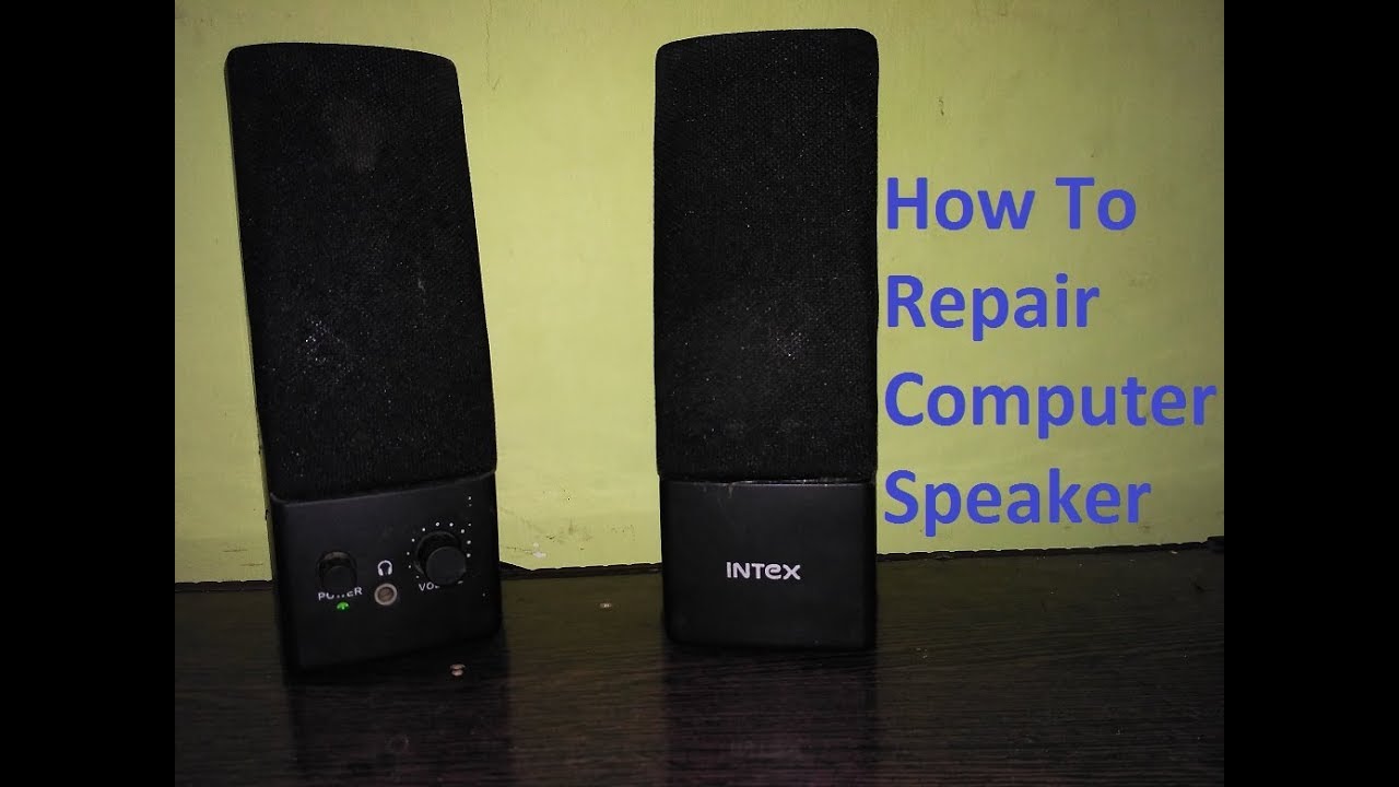 How To Repair Computer Speaker Power Problem
