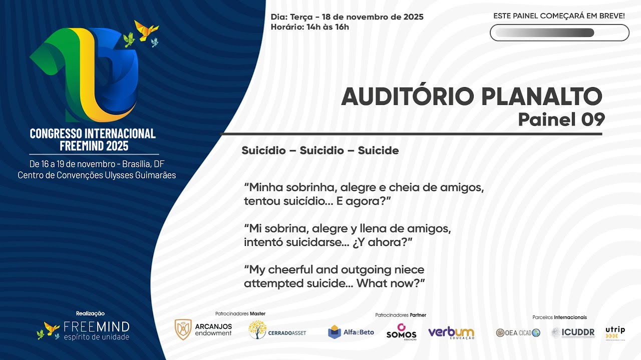Suicide &ndash; 10th Freemind International Congress 2025