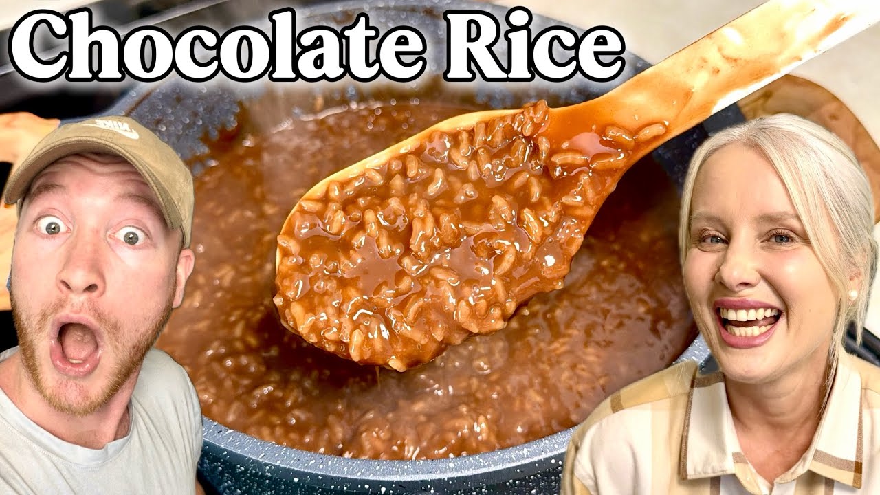 Momma attempts to make a traditional Filipino dessert! 😱 Champorado 
