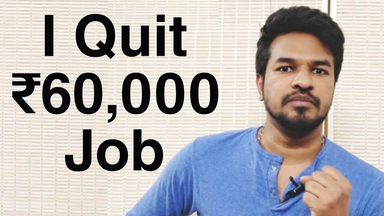 Why I Quit my Job?! | Tamil | Madan Gowri | MG