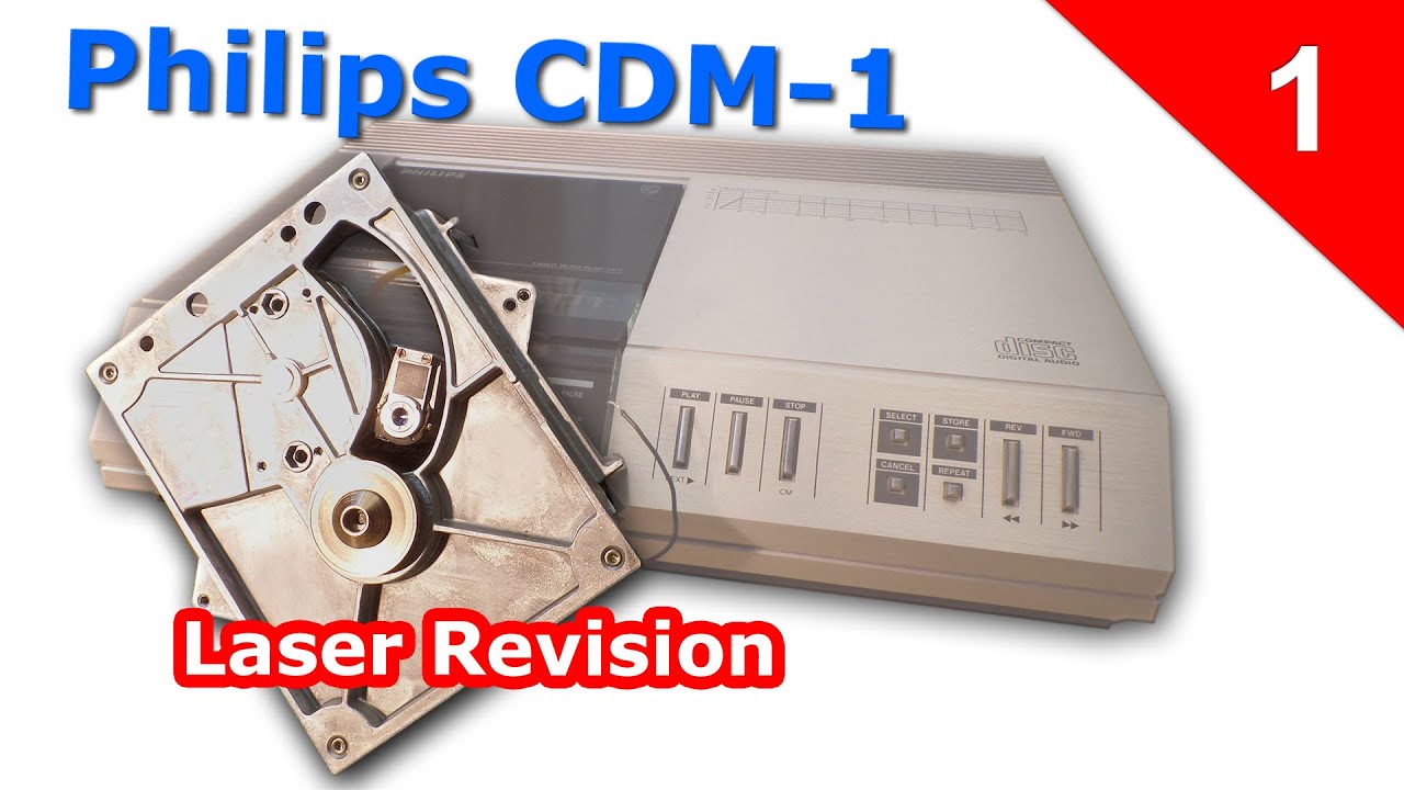 Philips CDM-1 Laser Revision CD100 / CD101