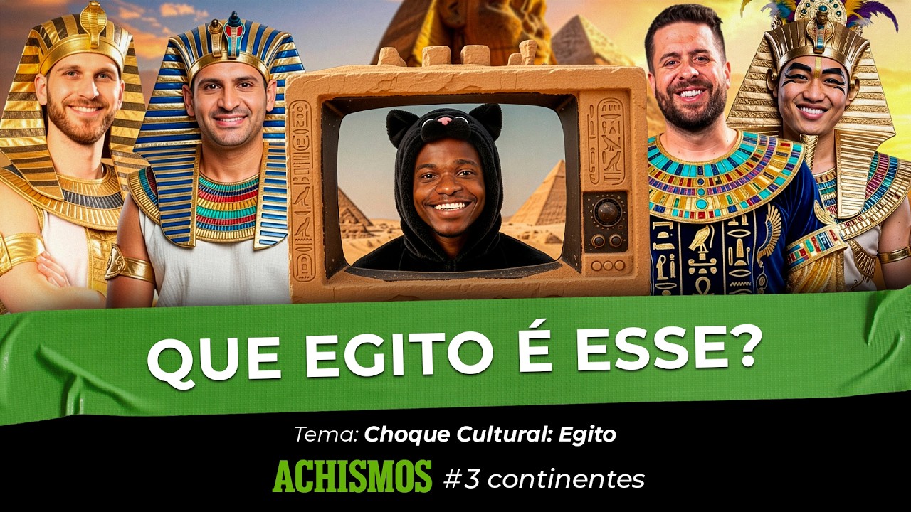 TENTAMOS MOSTRAR A TV EGÍPCIA, MAS NÃO DEU CERTO | #3CONTINENTES #104