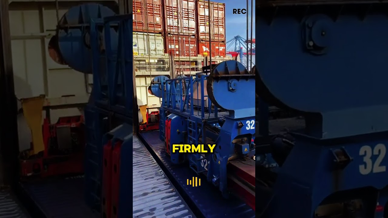 How to load container ships #Knowledge #PopularScience #freighter #container