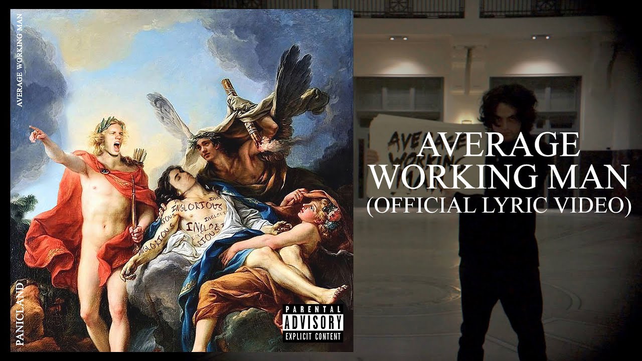 Panicland - AVERAGE WORKING MAN (Official Lyric Video)