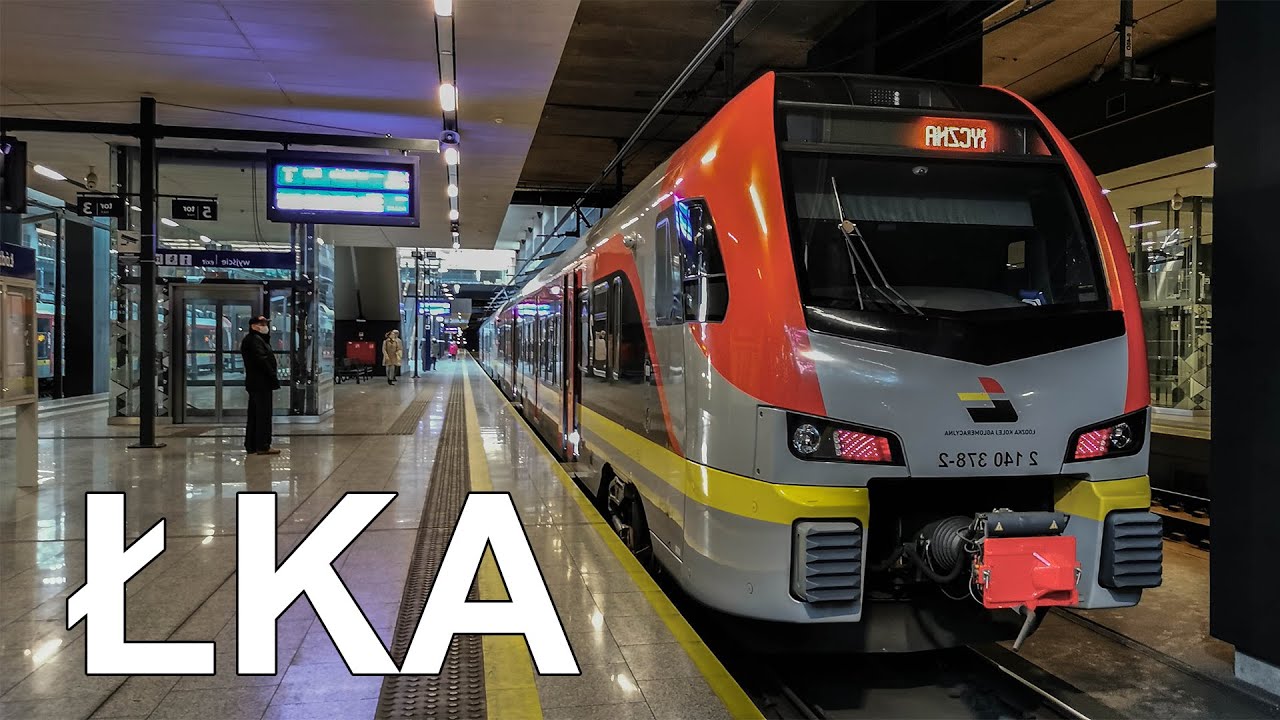 🇵🇱 Łódzka Kolej Aglomeracyjna (ŁKA) - Łódź Metropolitan Railways (2021) (4K)