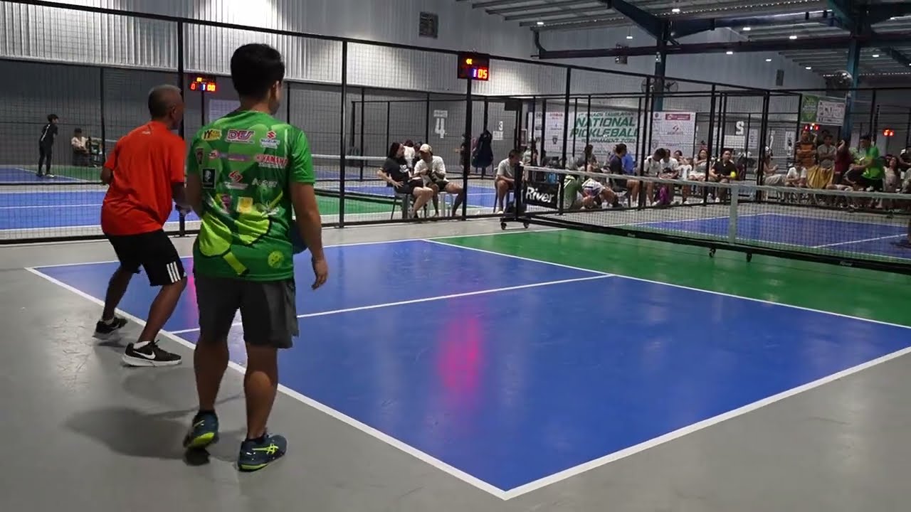 1st Saulog National Pickleball Tournament Men's double Open Fritz Cadelina & Julius Putong