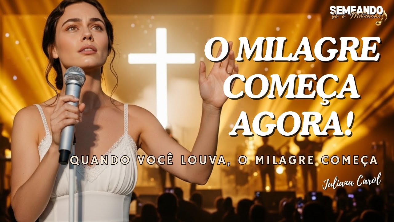 Louvores que Ativam Milagres e Renovam sua Fé | Louvor e Adoração - Juliana Carol