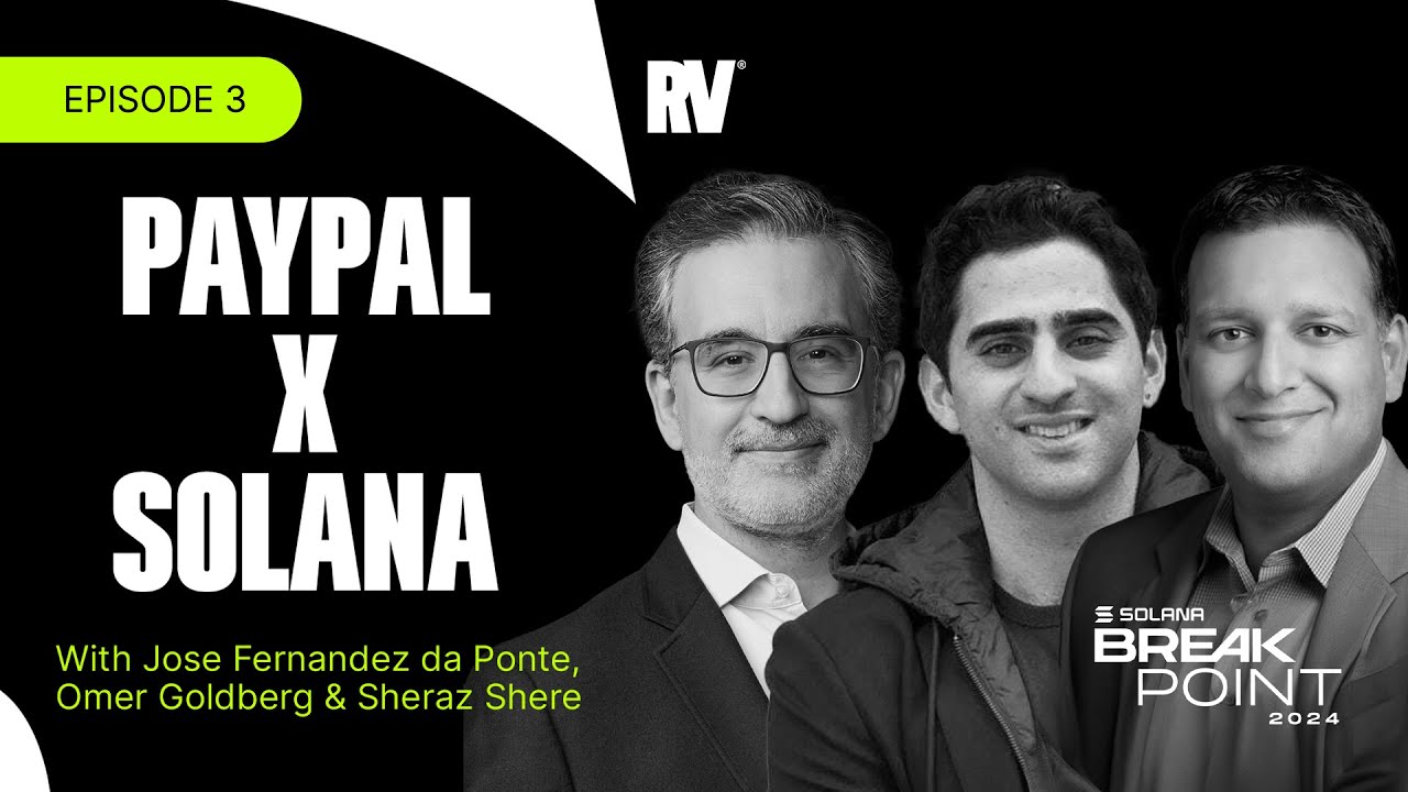 PayPal USD and Solana (Breakpoint 2024)