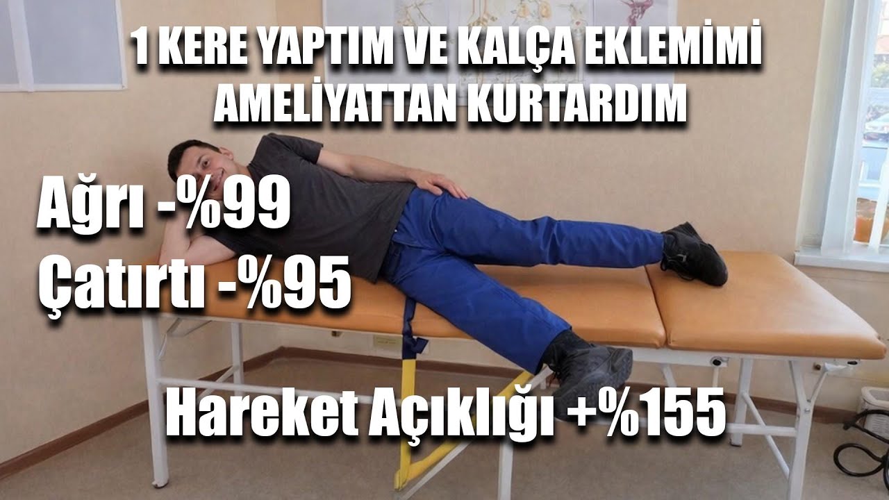 Bu Hareketle Kalça Ağrısı ve Kütlemeye Son! Ameliyata Gerek Kalmıyor
