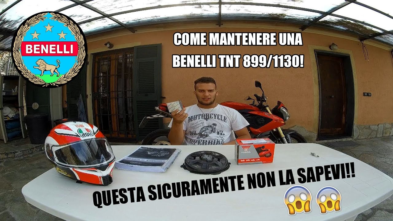 COME MANTENERE UNA BENELLI TNT 899/1130!!