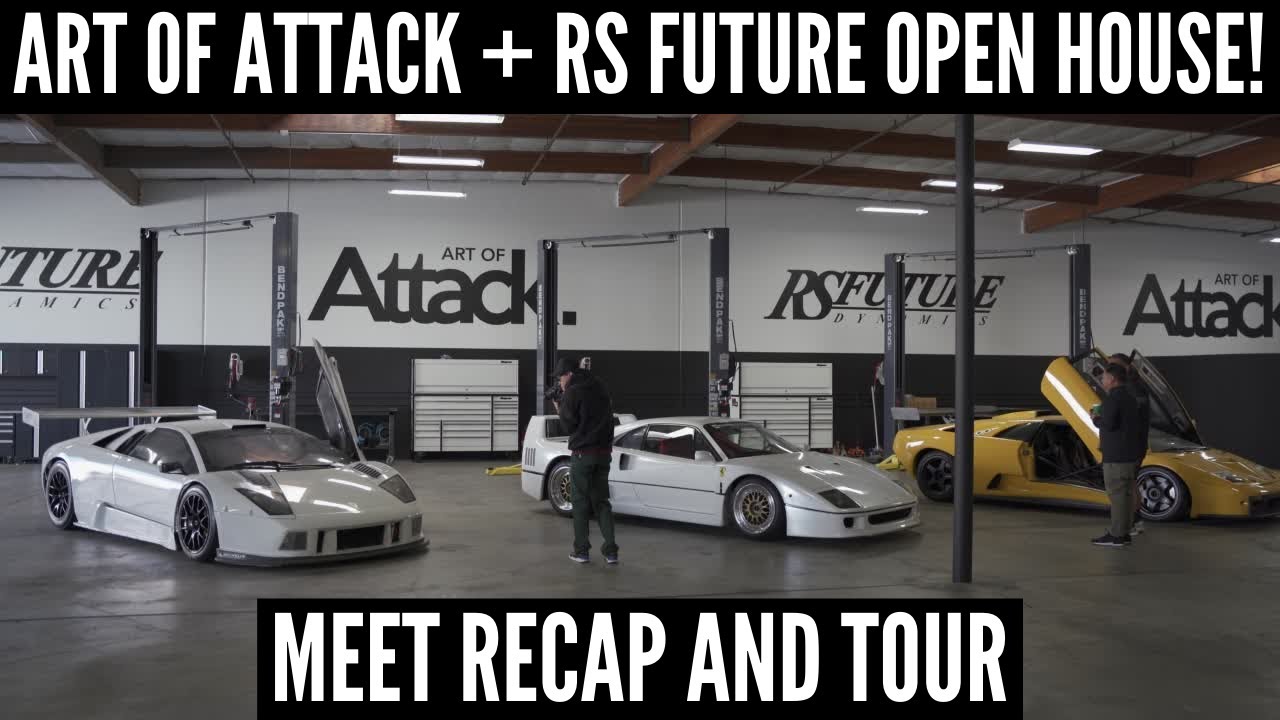 THE BEST SOCAL CAR MEET IN AWHILE! | Art of Attack + RS Future Open House/Car Meet 4/23/22