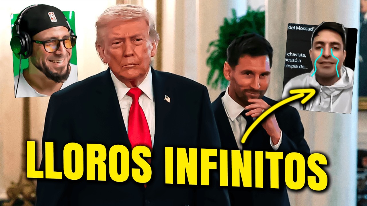 ZURDOS LLORAN porque MESSI estuvo con TRUMP 🔥