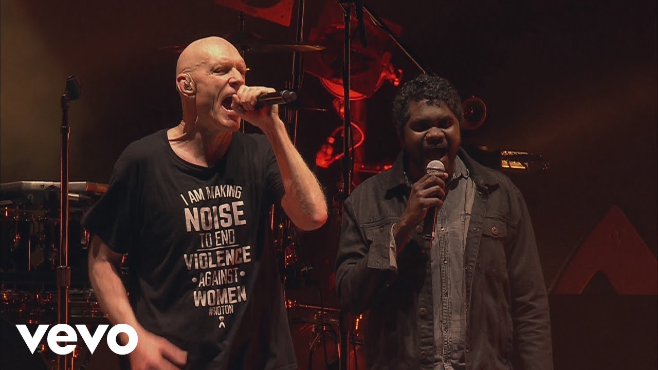Midnight Oil - Treaty (Live At The Domain, Sydney) ft. Yirrmal