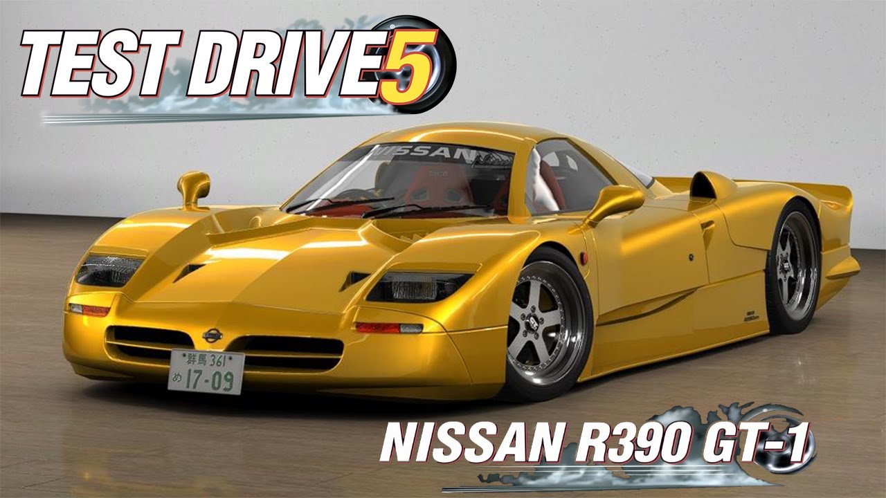 Test Drive 5 - Gameplay. Nissan R390 GT-1 [HD]