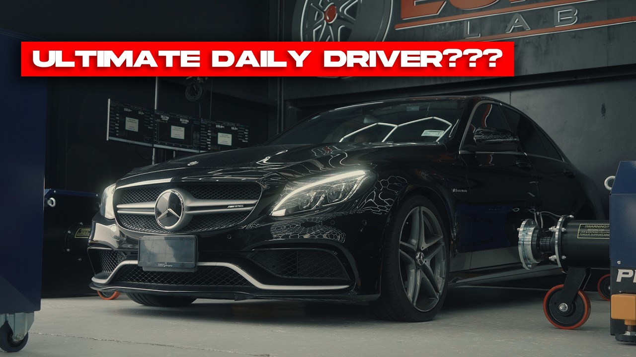 W205 C63 AMG Dyno Run: How Much Power Does a Tune Actually Add?