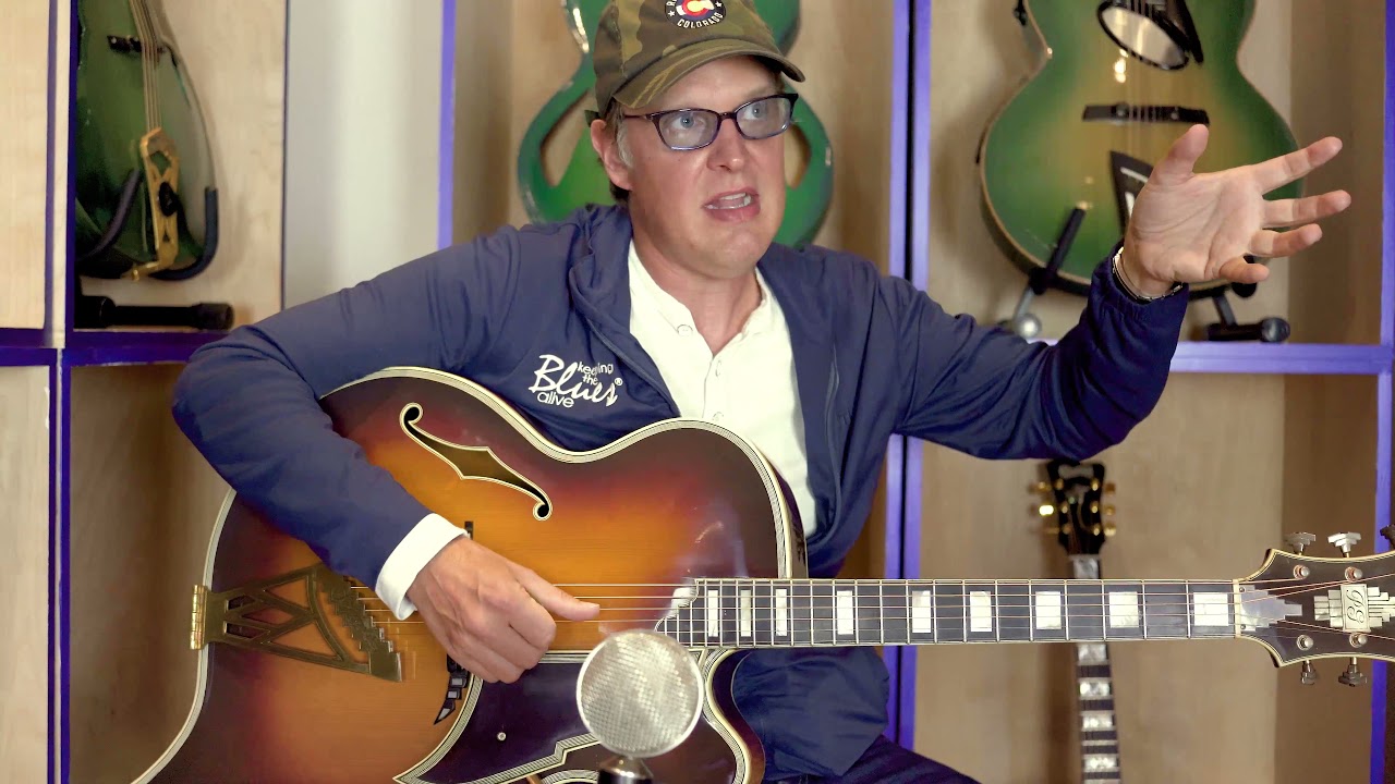 Joe Bonamassa Blue Collection D’Angelico Teardrop