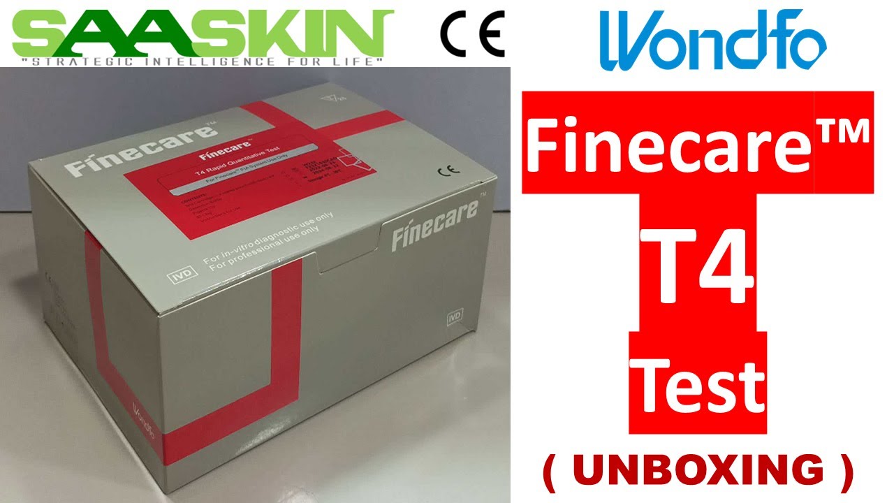 Wondfo Finecare™ T4 Rapid Quantitative Test | UNBOXING | FIA Test Kit | 