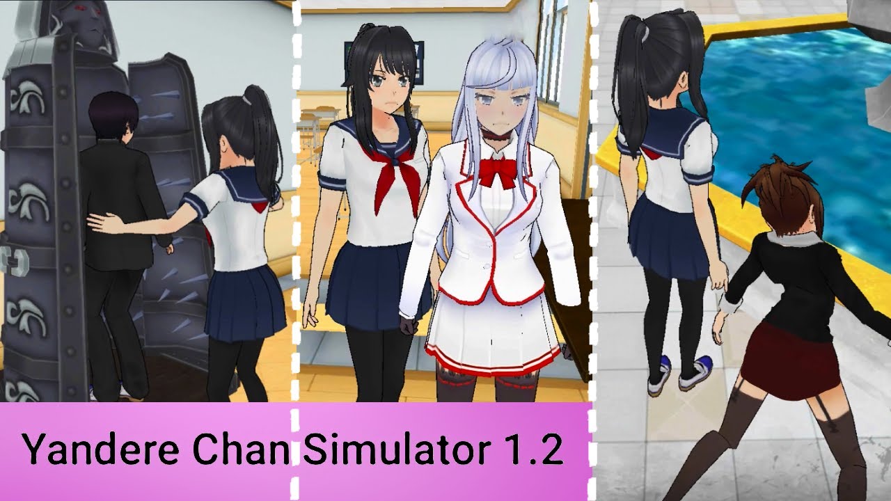 Обновленная YandereChanSimulator1.2 - Мобильная копия Яндере симулятора