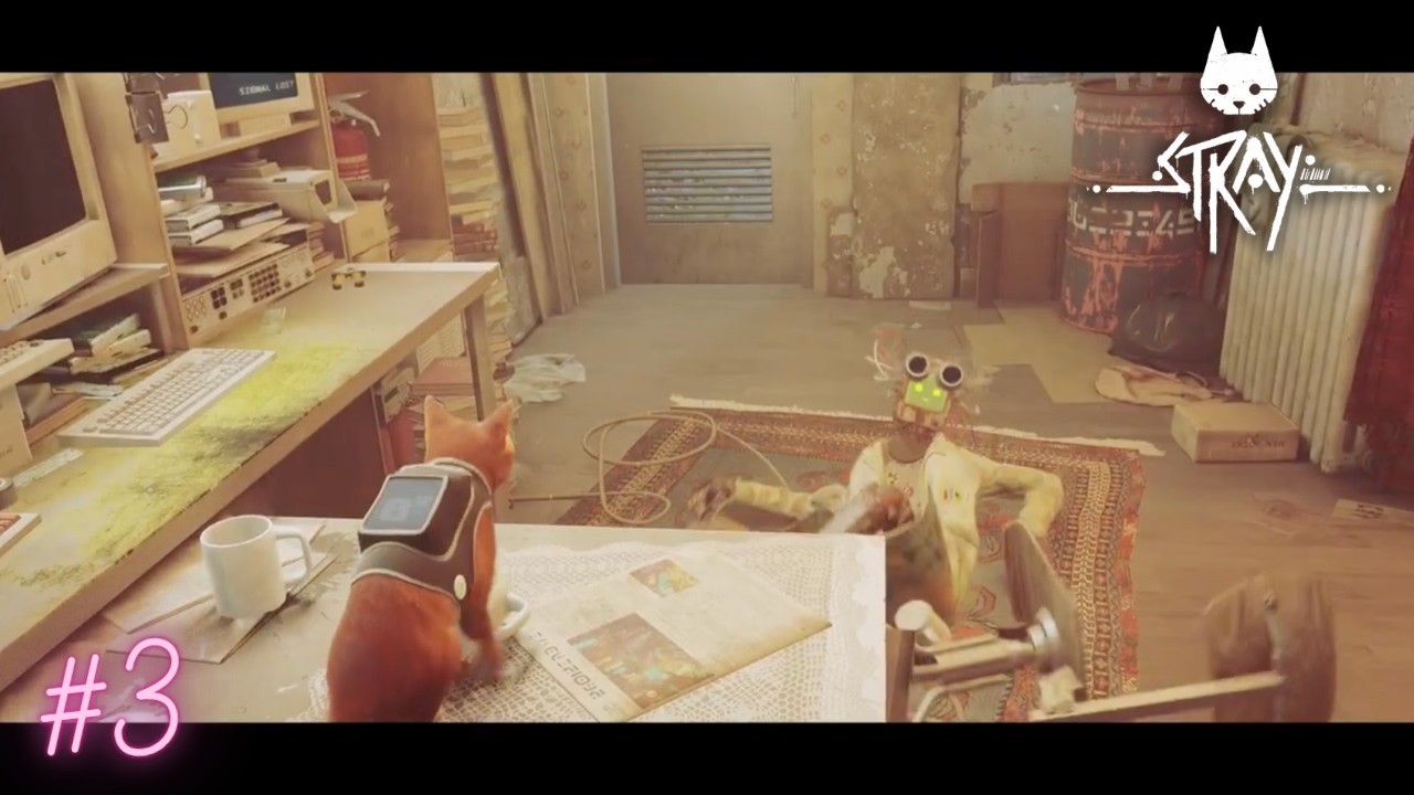 【Stray】#3 冒頭ムービーで挫折した愛猫家によるStray-ストレイ-実況