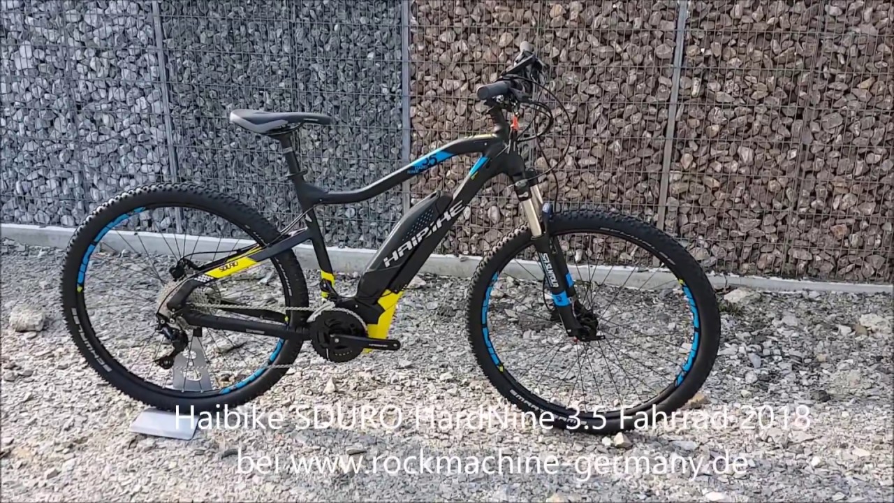 Haibike SDURO HardNine 3 5 Yamaha PW 70NM Ontube 500WH Elektro Fahrrad 2018