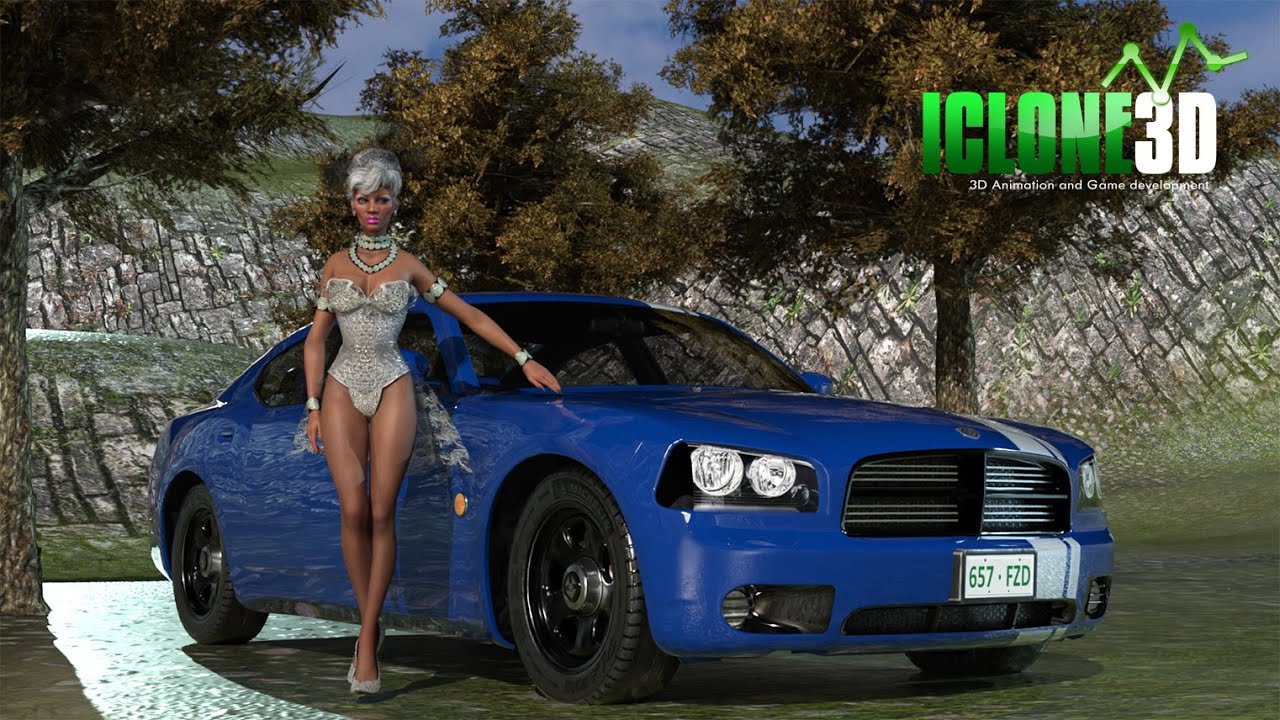 Iclone 8  - Tips & Tricks. How to make a car drive using bullet engine.