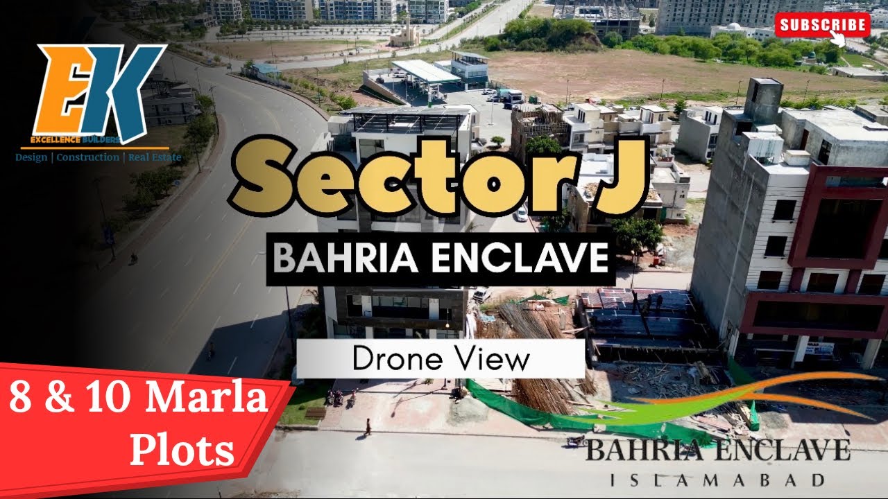 Bahria Enclave Sector J Islamabad | 8 & 10 Marla Plots & Houses Prices Update 2026 | Prime Location