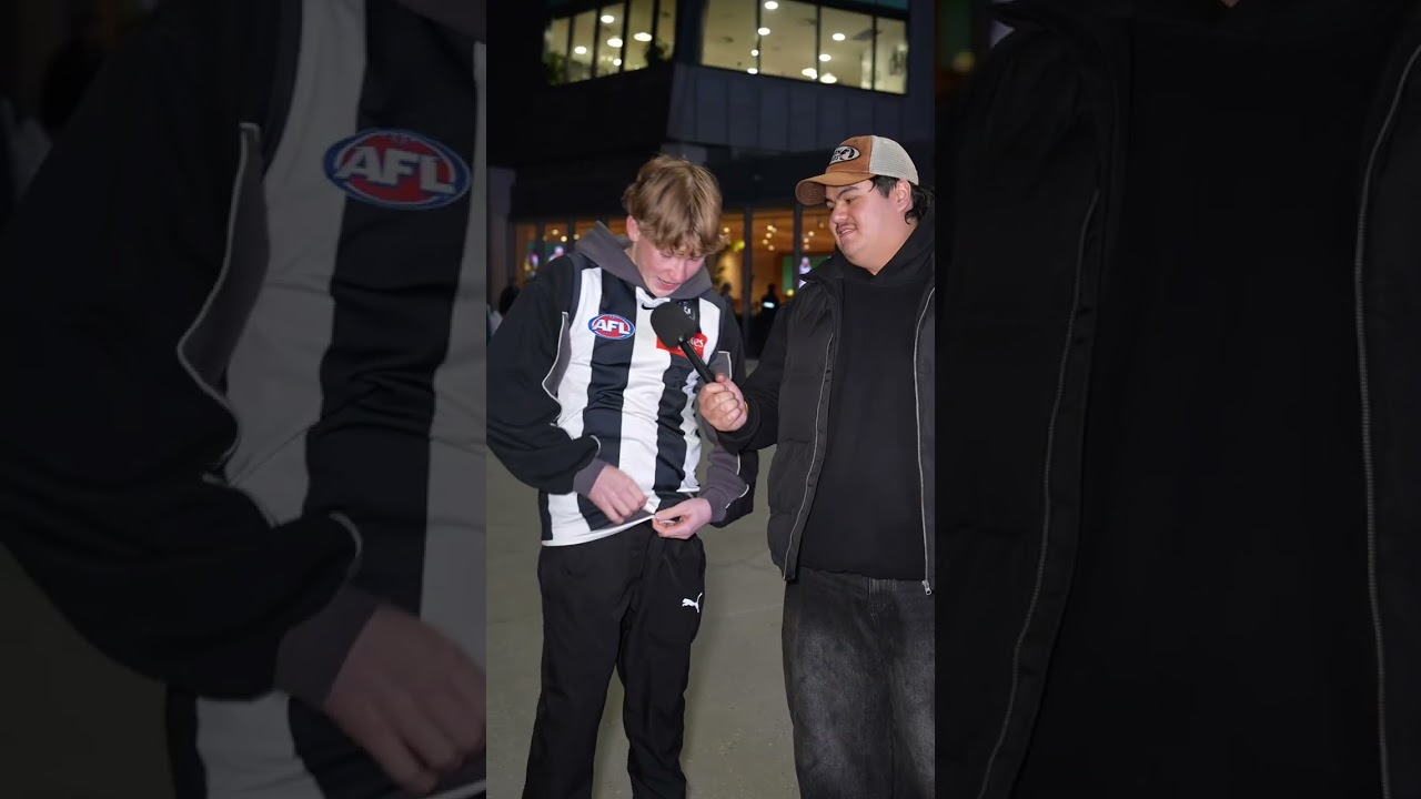 Breaking news from the MCG, Collingwood fans upset #AFL #footy #sport