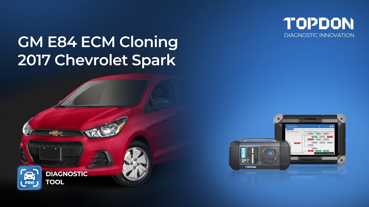 Клонирование ЭБУ GM E84 | Chevrolet Spark 2017