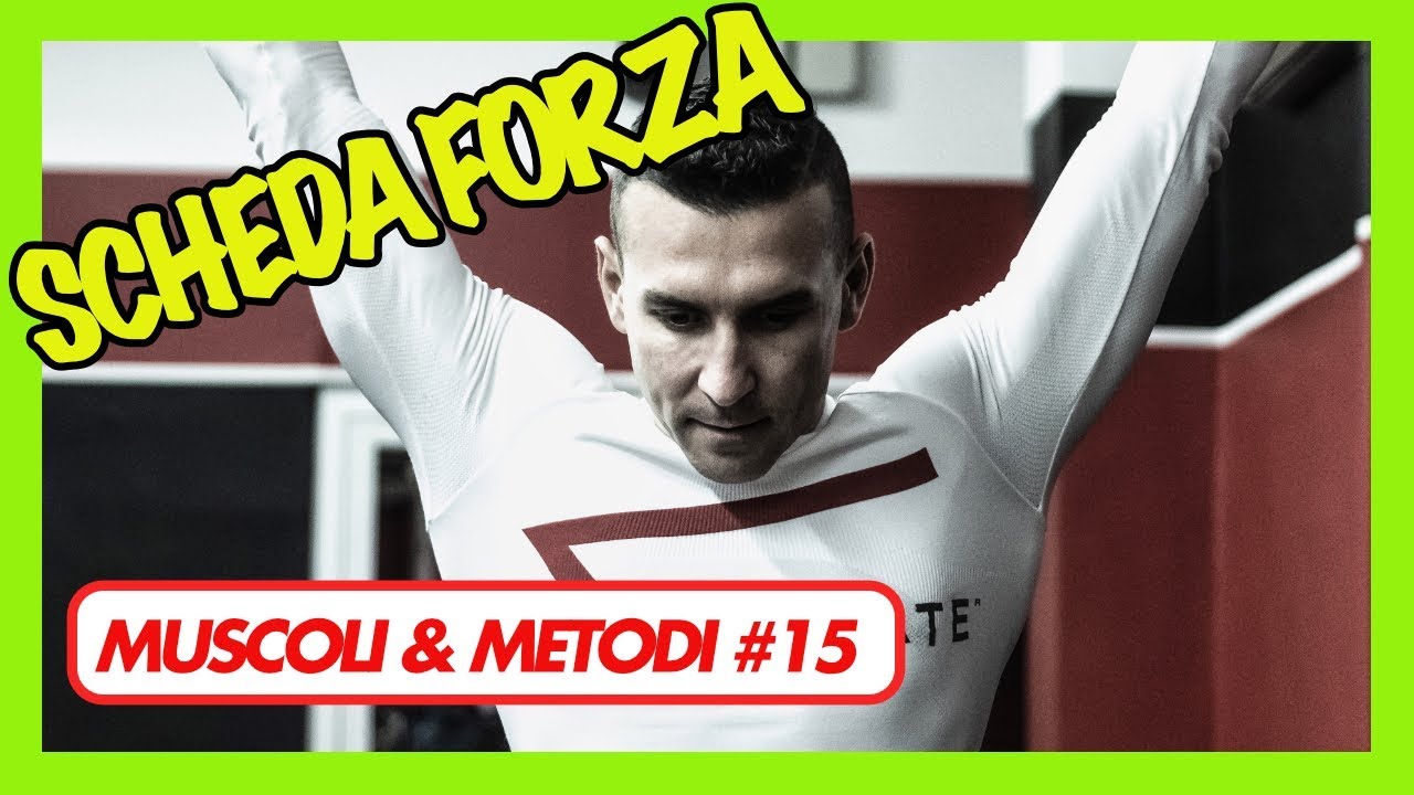 Scheda BodyBuilding FORZA con PIRAMIDALE 6/3/1
