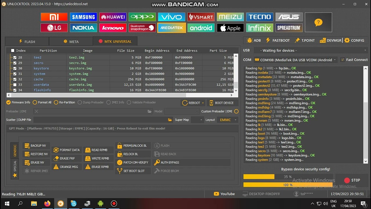 readback (backup) frimware mtk by unlocktool,khusus pemula