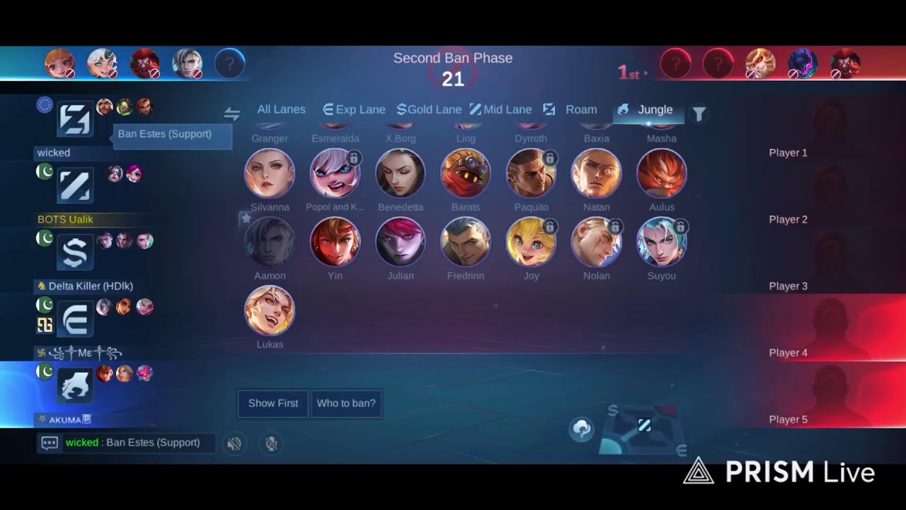 Mobile Legends Live Stream