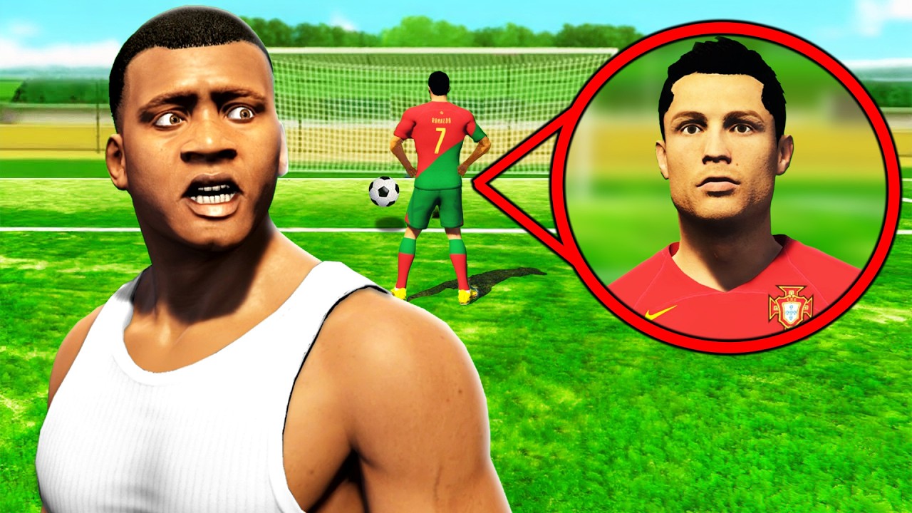 GTA 5 - ICH habe CRISTIANO RONALDO gefunden!⚽