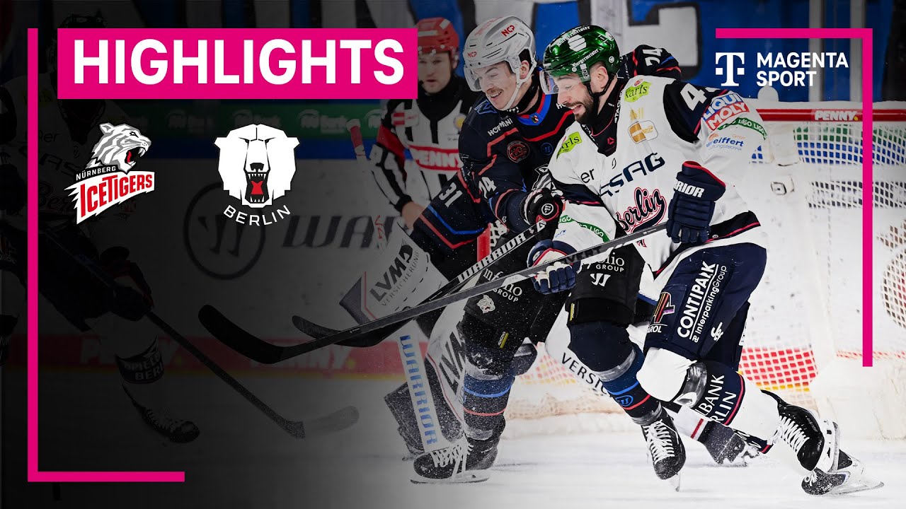 Norymberskie Tygrysy Lodowe &ndash; Eisb&auml;ren Berlin | PENNY DEL | MAGENTA SPORTOWA
