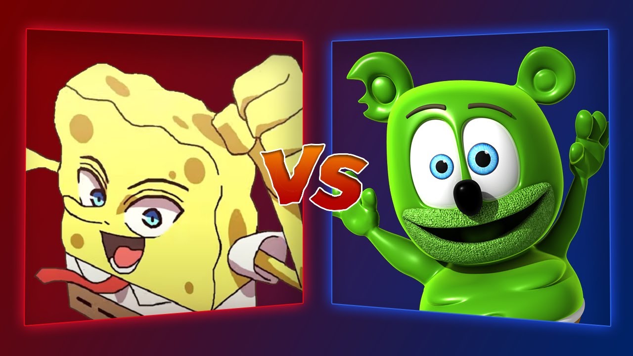 MUGEN Battle - SuponjiBobu vs Gummy Bear