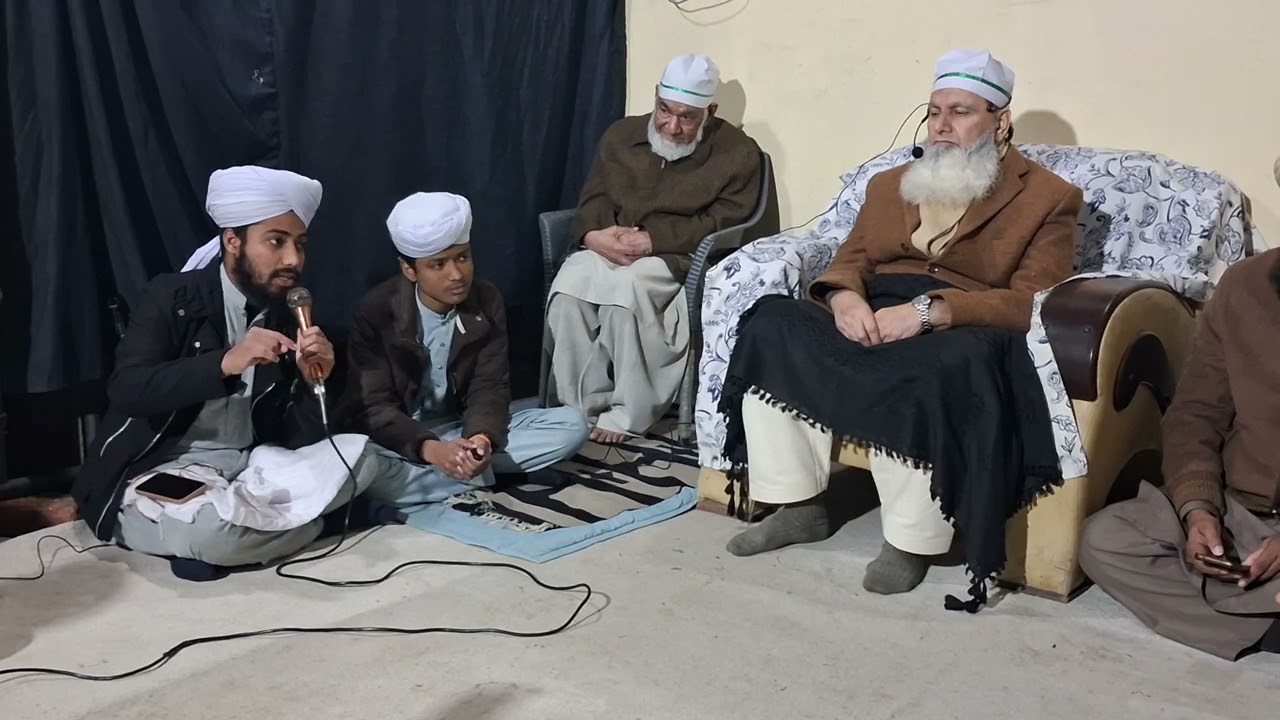 محفل ذکر و فکر صوفی اقبال غلام محمد الخیری کے گھر 