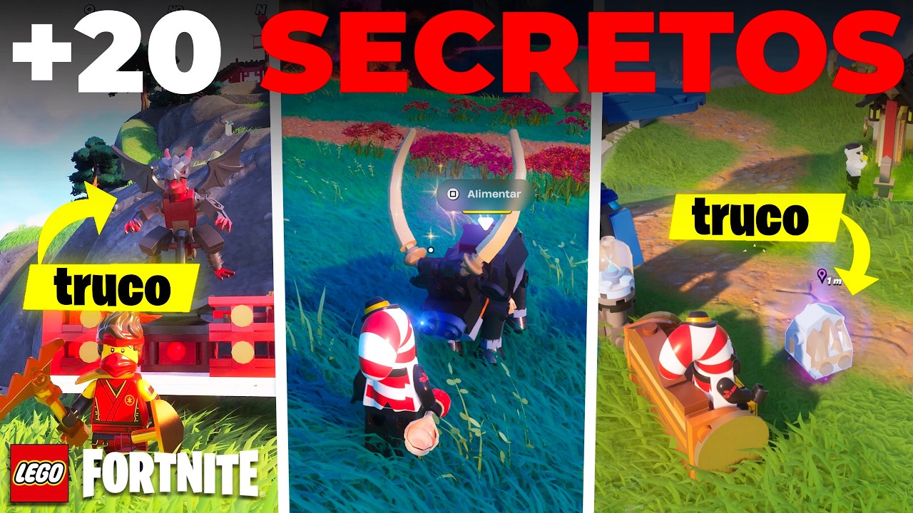 Secretos de la ACTUALIZACION de NINJAGO Lego Fortnite